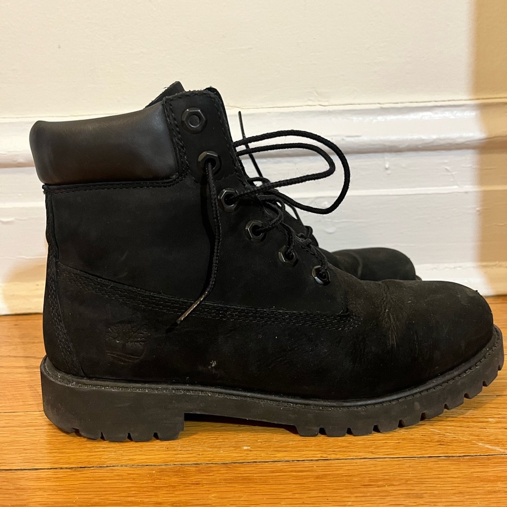 Black Timberland Boots